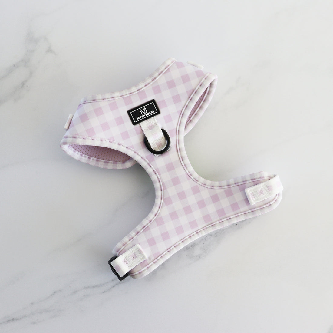 Iced Lilac Gingham Harness